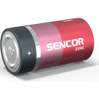 Zinkouhlíková baterie R20 Sencor