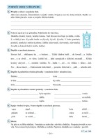4.ročník Český jazyk Pracovní sešit 2.díl