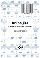 Kniha jízd A5 soukromé vozidlo 310