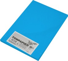 Barevný papír A4 130g/m2 100ks modrá tyrkysová
