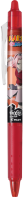 Gumovací roller Pilot FriXion Clicker 0.7 M Naruto R červený