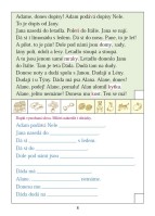 1.ročník Český jazyk Pracovní sešit ke Slabikáři 3.díl rozšiřující texty