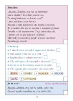 1.ročník Český jazyk Pracovní sešit ke Slabikáři 3.díl rozšiřující texty