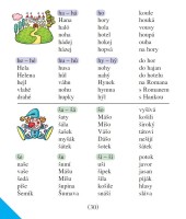 1.ročník Český jazyk Slabikář