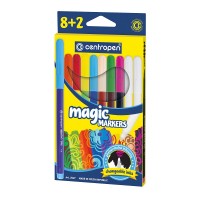 Popisovače Centropen Magic Markers 8+2ks