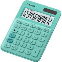 Stolní kalkulačka Casio MS 20UC zelená
