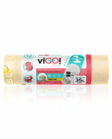 Zatahovací pytle na odpadky VIGO 35l 15ks