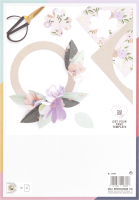 Papír na scrapbooking v bloku A4 165g/m2 12ls Sweet paper crush