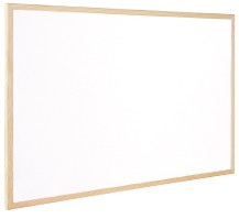 Magnetická tabule Bi-silque dřevěný rám 800x600mm