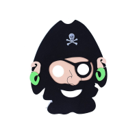 Pirátská maska 2ks