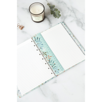 Pravítko/záložka Botanical Filofax Notebook A5