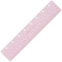 Pravítko/záložka Confetti Filofax Notebook A5