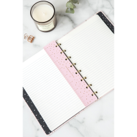 Pravítko/záložka Confetti Filofax Notebook A5