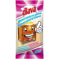 Vlhčené utěrky na nábytek Diava