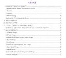 8.ročník Zeměpis Evropa 1.díl Pracovní sešit