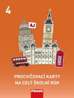 4.ročník Anglický jazyk Procvičovací karty na celý školní rok
