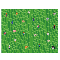 Ubrus na školní lavici BF Playworld 65x50cm