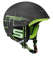 Lyžařská přilba SULOV® WILD, vel. S/M (54-58), carbon-zelená
