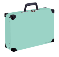 Kufřík 35cm PASTELINI zelený