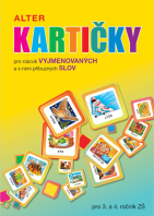 3.ročník Český jazyk Kartičky pro nácvik vyjmenovaných slov
