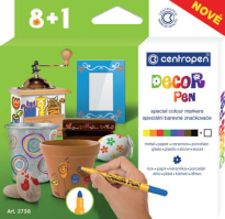 Popisovač Centropen 2738 Decor Pen sada