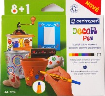 Popisovač Centropen 2738 Decor Pen sada