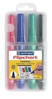Popisovač Centropen Flipchart 8550 sada 4ks