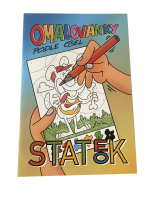 Omalovánky A4 podle čísel Statek