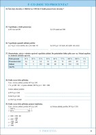 7.ročník Matematika Procenta a trojčlenka Pracovní sešit