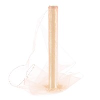 Organza 9,14m meruňková
