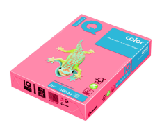 Barevný kancelářský papír neon růžová A4 80g IQ Color