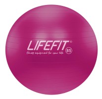 Gymnastický míč LIFEFIT® ANTI-BURST 85 cm, bordó