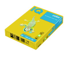 Barevný kancelářský papír žlutá intensivní světlá A4 160g 250ls IQ Color