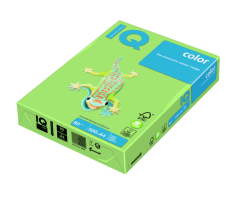 Barevný kancelářský papír neon zelená A4 80g IQ Color