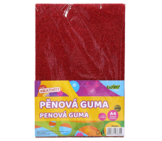 Pěnová guma A4 10ks mix barev