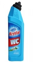 KRYSTAL WC kyselý čistič modrý na keramiku 750ml