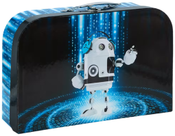 Kufřík 35cm Funny Robots
