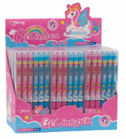 Gelové gumovací pero Unicorn