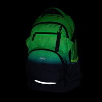 Školní batoh Oxy Ombre Black-green