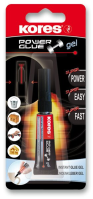 Vteřinové lepidlo Kores Power Glue gel 3g
