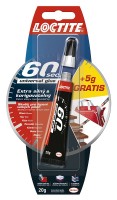 Vteřinové lepidlo Loctite 60 sekund