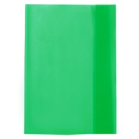 Obal na sešit A5 PVC zelený