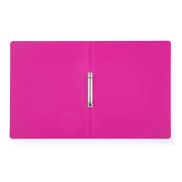 Pořadač A4 2kroužkový 20 mm polypropylen neprůhledný magenta