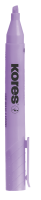Zvýrazňovač Kores Pastel fialový