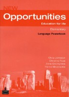 Anglický jazyk New Opportunities Elementary Language Powerbook With CD ROM Pack