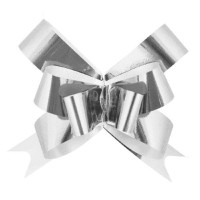 Stahovací stuha 20mmx50cm stříbrná