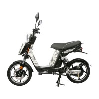 Elektroskútr RACCEWAY® E-BABETA®, maskáč černo-bílý