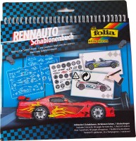 Blok kreativních šablon Racing Car