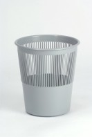 Odpadkový koš Chemoplast děrovaný šedý