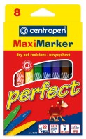 Popisovače Centropen Maxi Marker Perfect 8ks